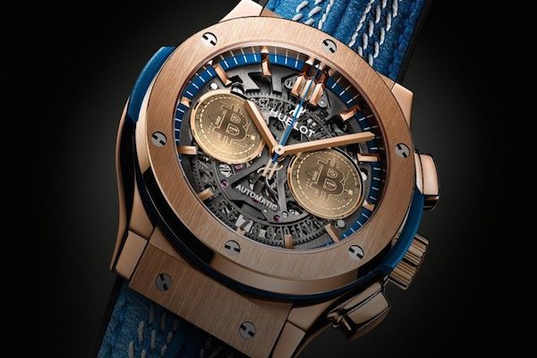 Hublot lança relógio de R$ 90 mil que só pode ser comprado com bitcoin